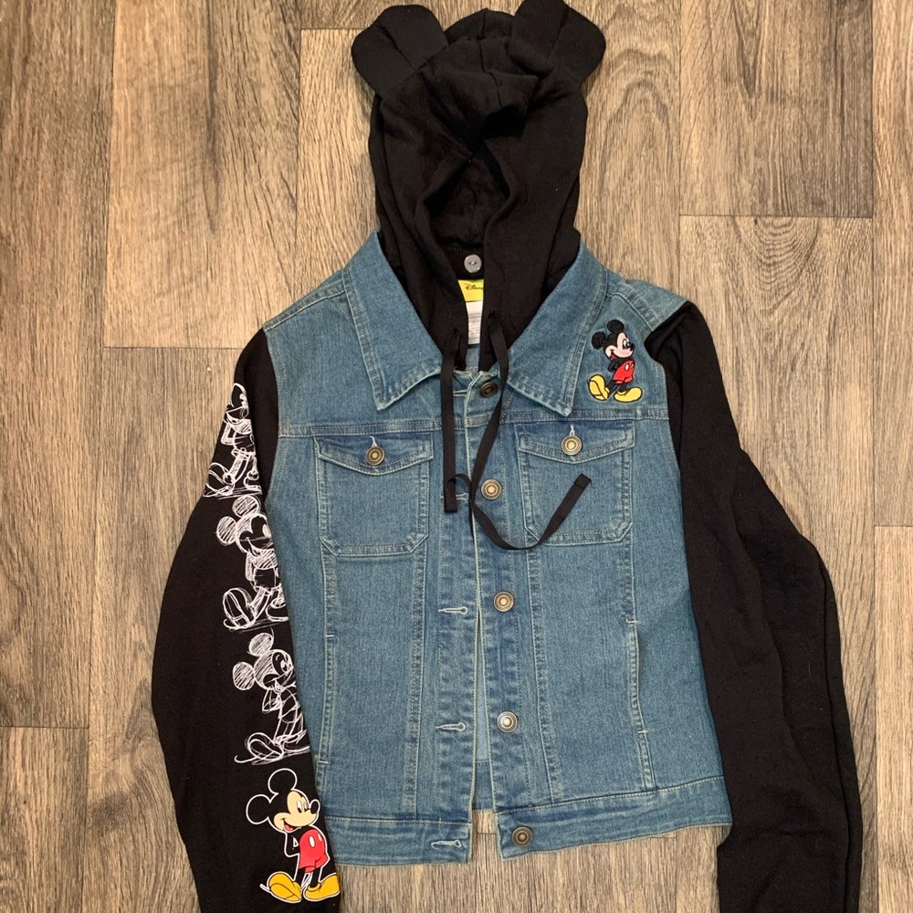 Mickey Mouse jacket.